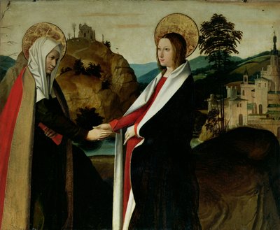 The Visitation by Josse Lieferinxe